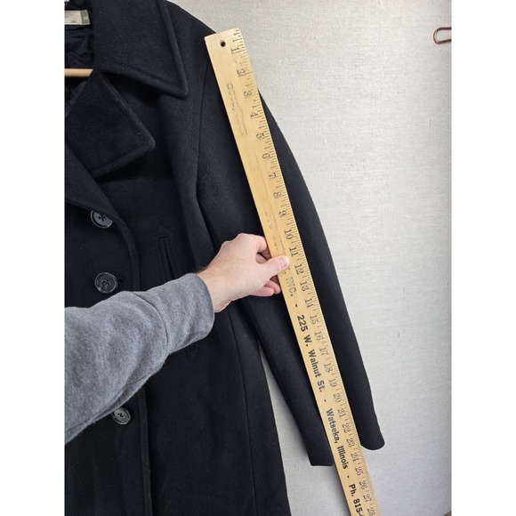 J. Crew Wool Blend Pea Coat Thinsulate Lined Womens XS  Double Breasted - Picture 6 of 11